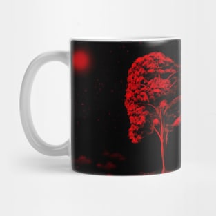 Red Tree Mug